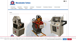 Desktop Screenshot of mecanizadostortosa.com